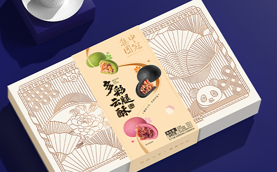 多彩云腿酥-成都月饼